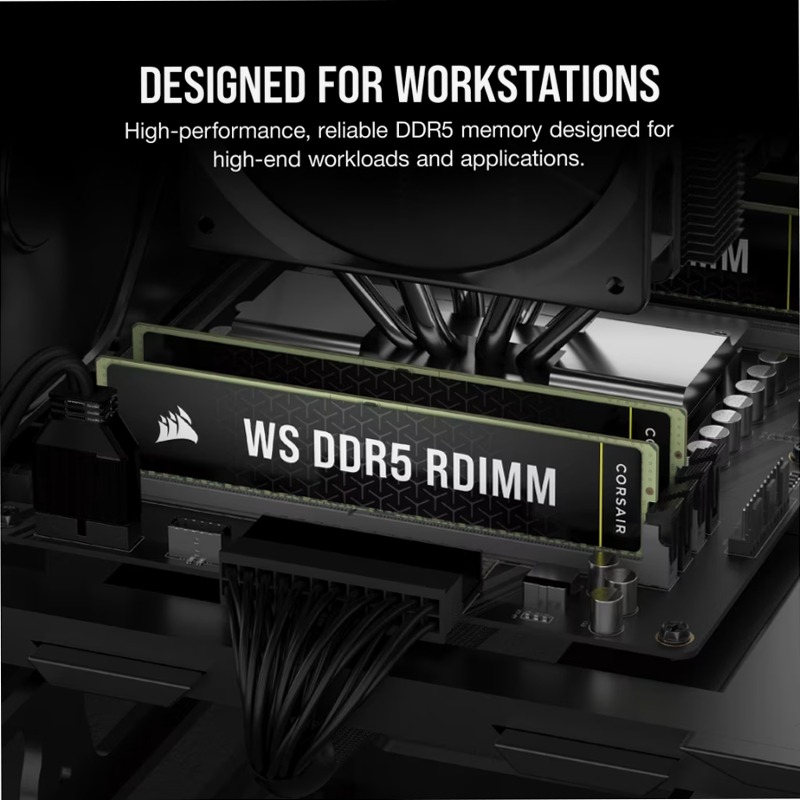 WS DDR5 ECC RDIMM 64GB (4 x 16GB) - Corsair