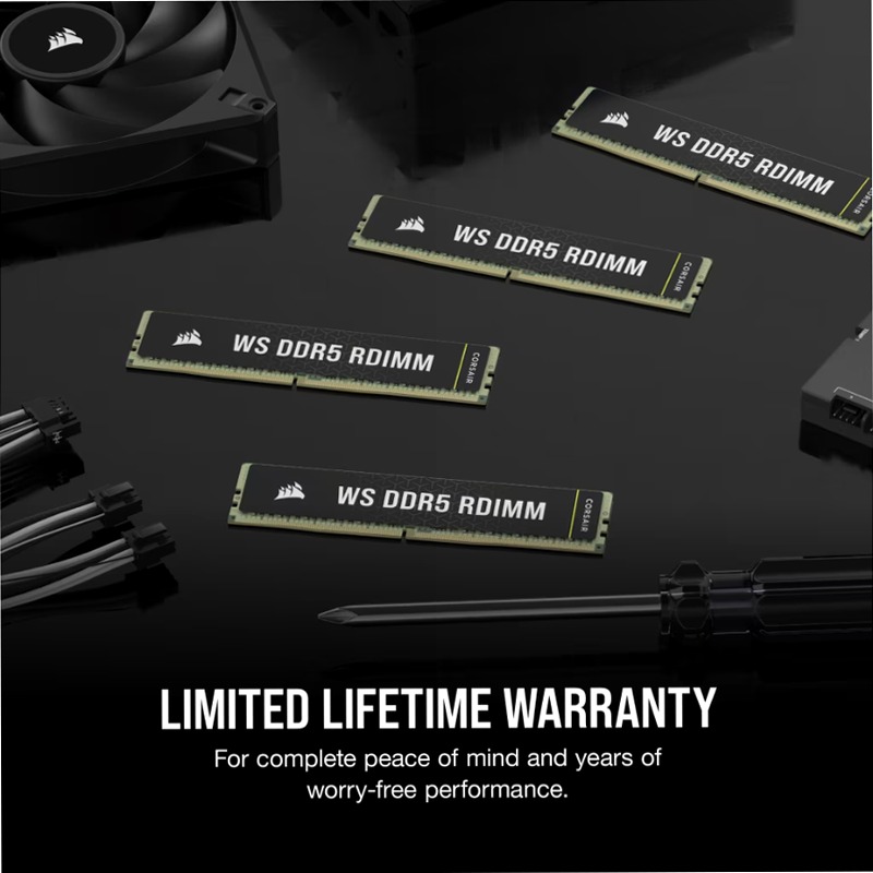 WS DDR5 ECC RDIMM 64GB (4 x 16GB) - Corsair