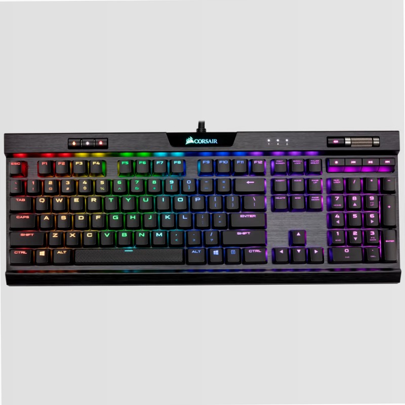 Tastiera K70 RGB MK.2 Low Profile - CHERRY® MX Red Meccanica