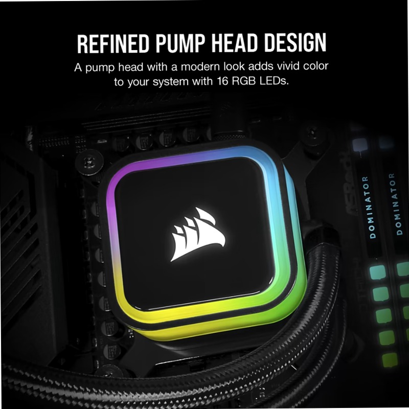 iCUE H115i RGB ELITE Liquid CPU Cooler