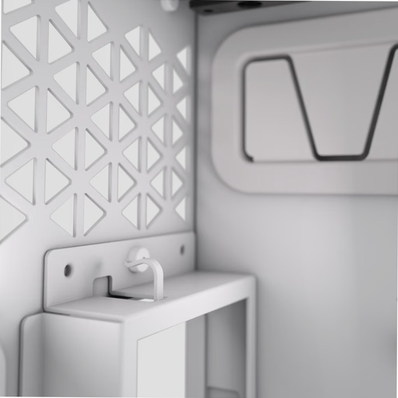 Case PC Mid-Tower a Doppia Camera 6500D AIRFLOW - Bianco