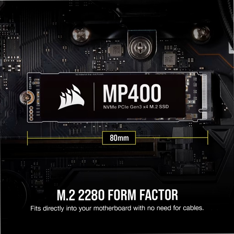 Unità SSD M.2 PCIe NVMe MP400 da 2 TB