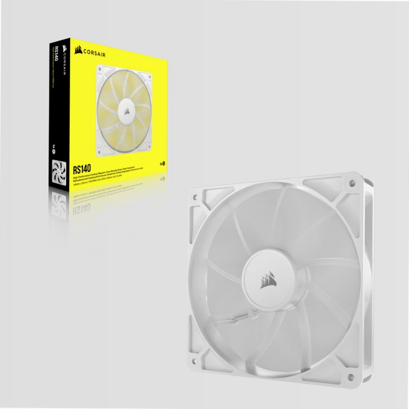 Ventola RS140 PWM da 140 mm - Bianco 140mm