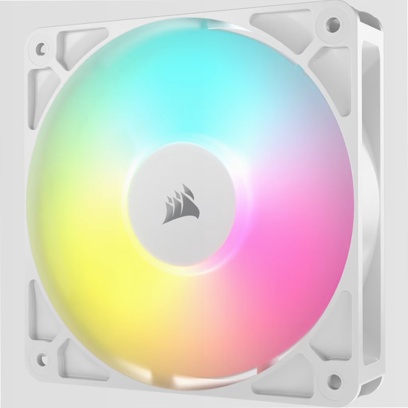 Ventole RS120 ARGB PWM da 120 mm - Confezione da tre - Bianco 120mm