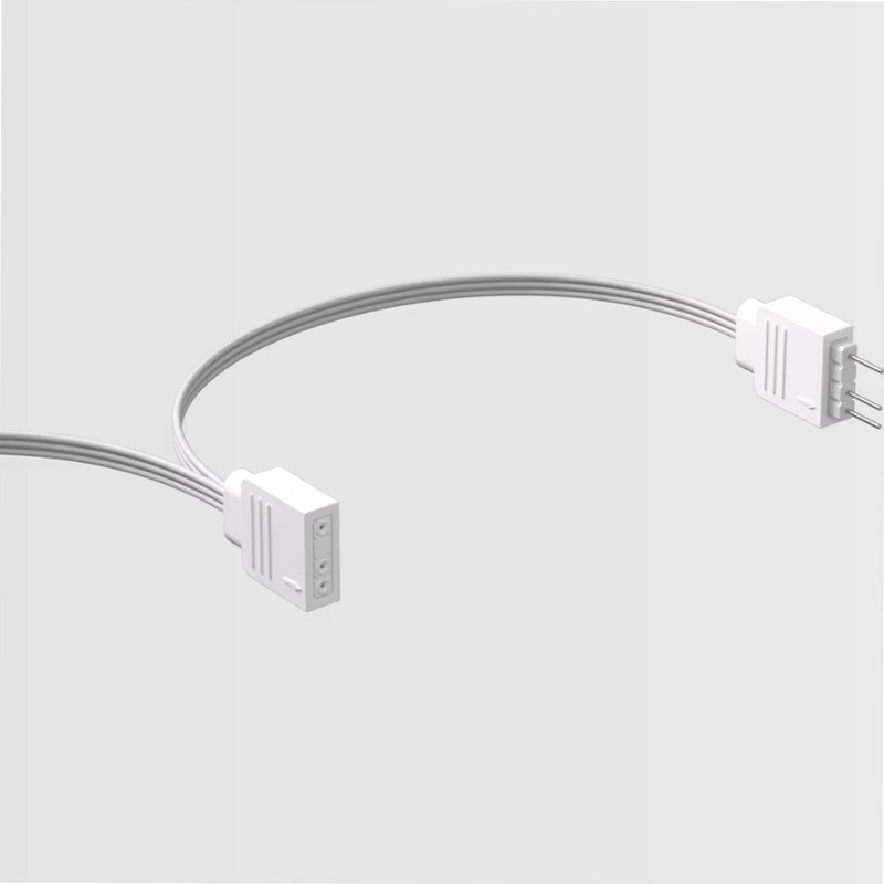 Ventole RS120 ARGB PWM da 120 mm - Confezione da tre - Bianco 120mm