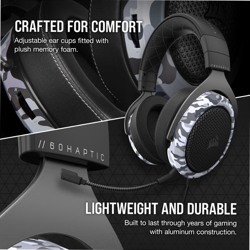Cuffia Gaming HS60 HAPTIC - CORSAIR