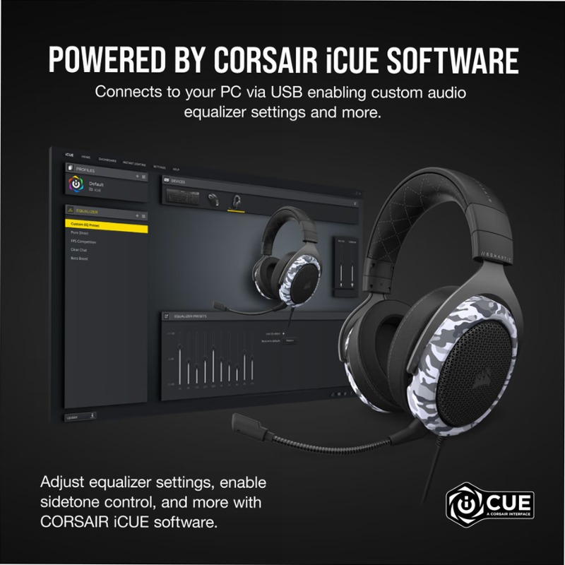 Cuffia Gaming HS60 HAPTIC - CORSAIR