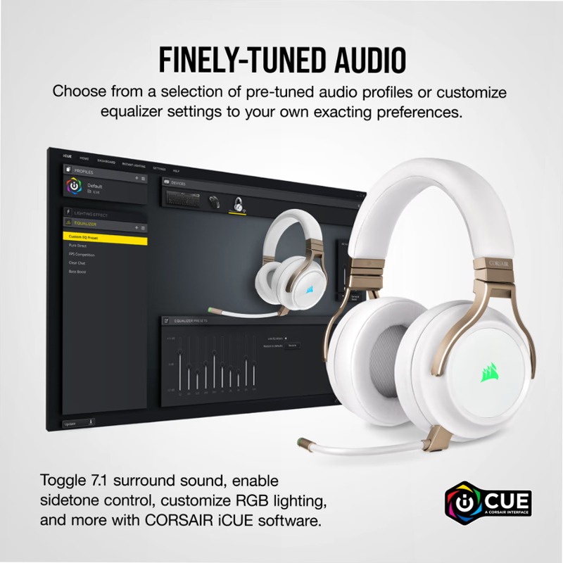 Cuffia Gaming VIRTUOSO RGB Wireless