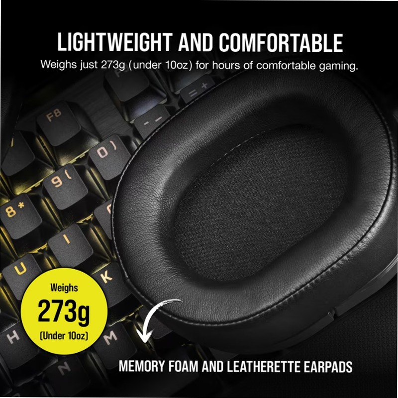 Cuffia Gaming HS55 Carbonio