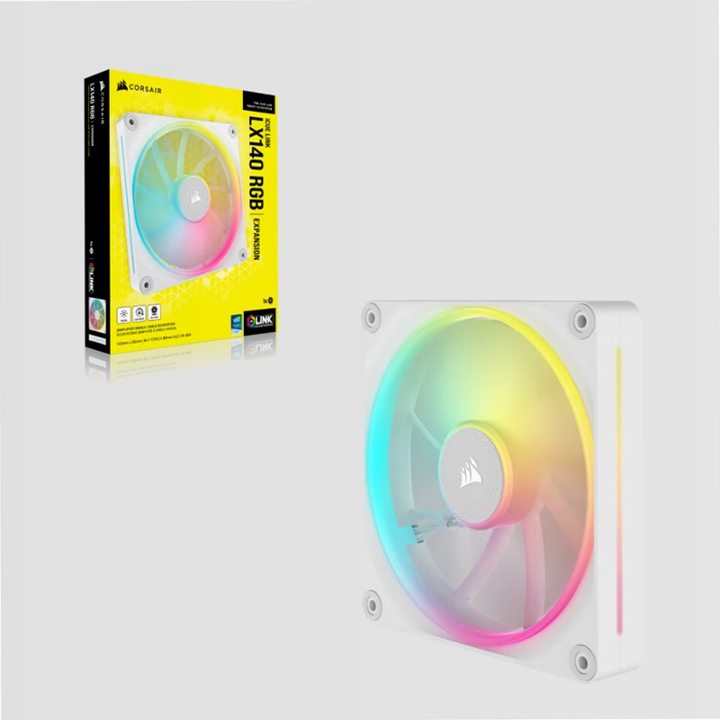 Ventola PWM Singola da 140 mm - iCUE LINK LX140 RGB 140mm