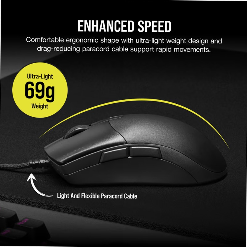 Mouse gaming SABRE PRO CHAMPION SERIES