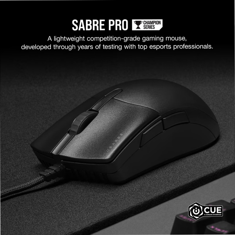 Mouse gaming SABRE PRO CHAMPION SERIES