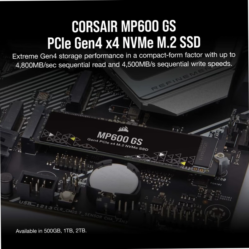 Unità SSD SDD MP600 GS 2 TB PCIe 4.0 NVMe