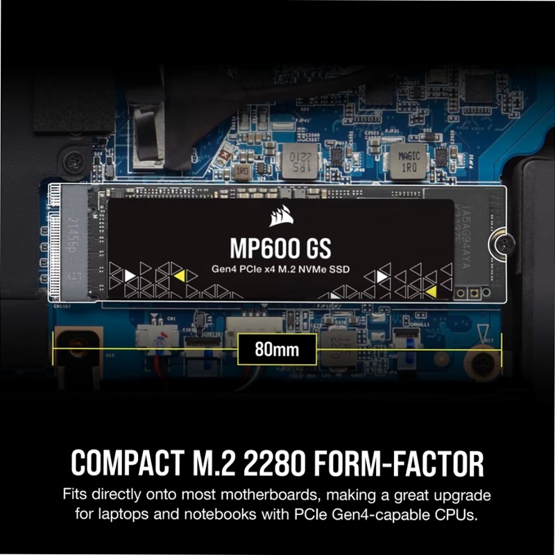 Unità SSD SDD MP600 GS 2 TB PCIe 4.0 NVMe