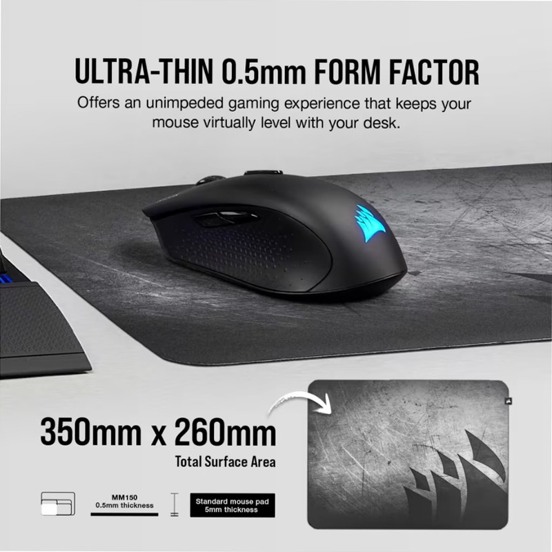Mouse Pad Gaming MM150 Ultrasottile