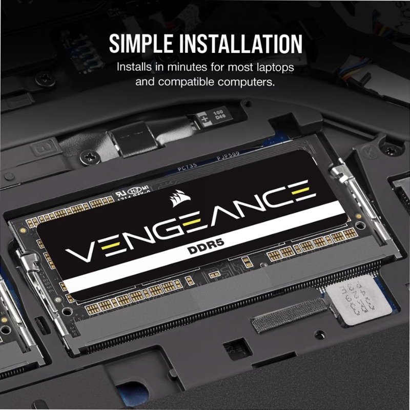 VENGEANCE DDR5 SODIMM da 64 GB
