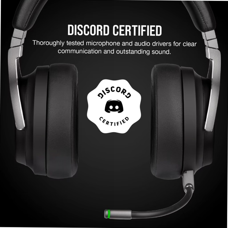 Cuffia Gaming VIRTUOSO RGB Wireless - Nera