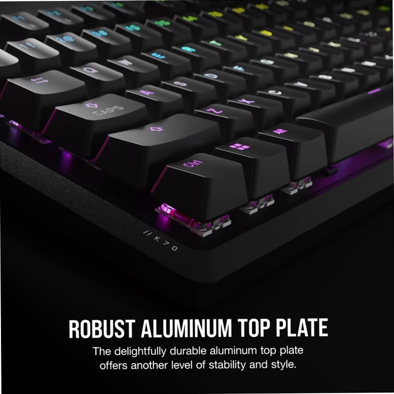 Tastiera Gaming K70 CORE RGB - Nera Plastica IT
