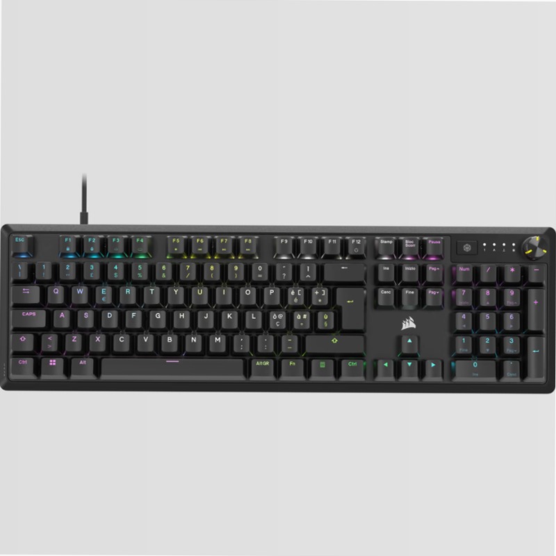 Tastiera Gaming K70 CORE RGB - Nera Plastica IT
