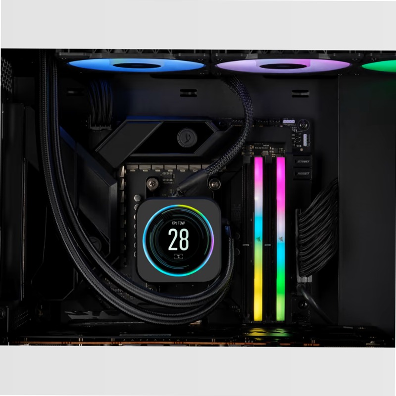 VENGEANCE® RGB 32GB (2x16GB) DDR5 DRAM Up To 6400MT/s CL36 2 6400mhz