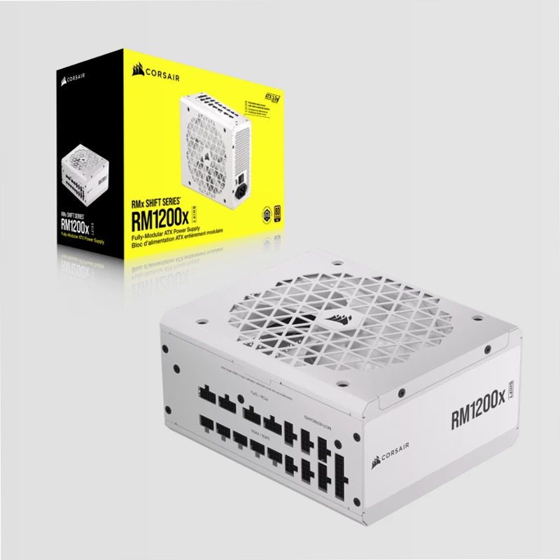 Alimentatore ATX RM1200x SHIFT interamente modulare 80 PLUS Gold - Bianco (EU)
