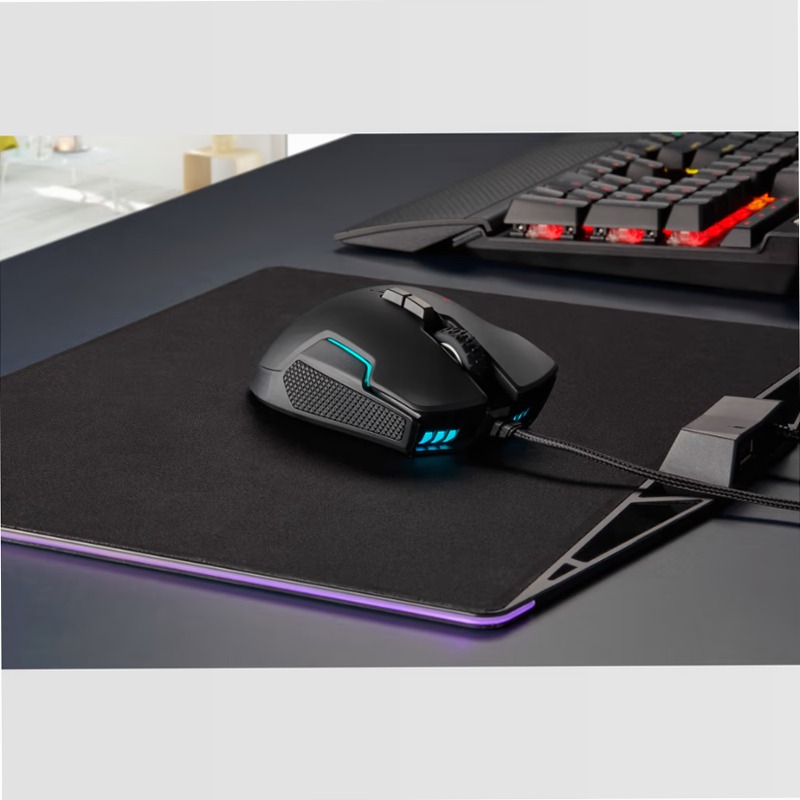 Mouse Gaming GLAIVE RGB PRO - Nero (EU)