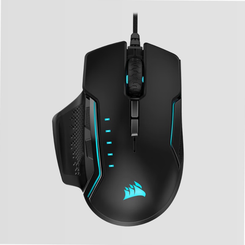 Mouse Gaming GLAIVE RGB PRO - Nero (EU)