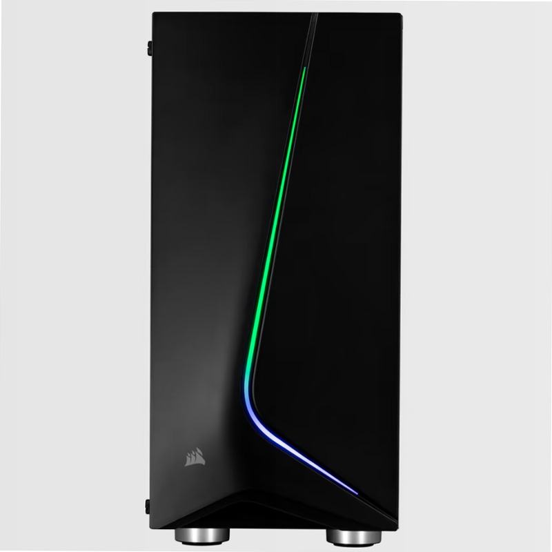 Case Carbide SPEC-06 RGB in vetro temperato — Nero