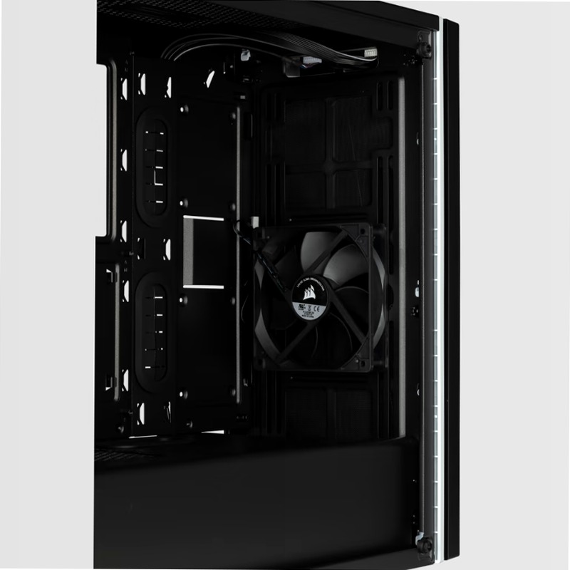 Case Carbide SPEC-06 RGB in vetro temperato — Nero