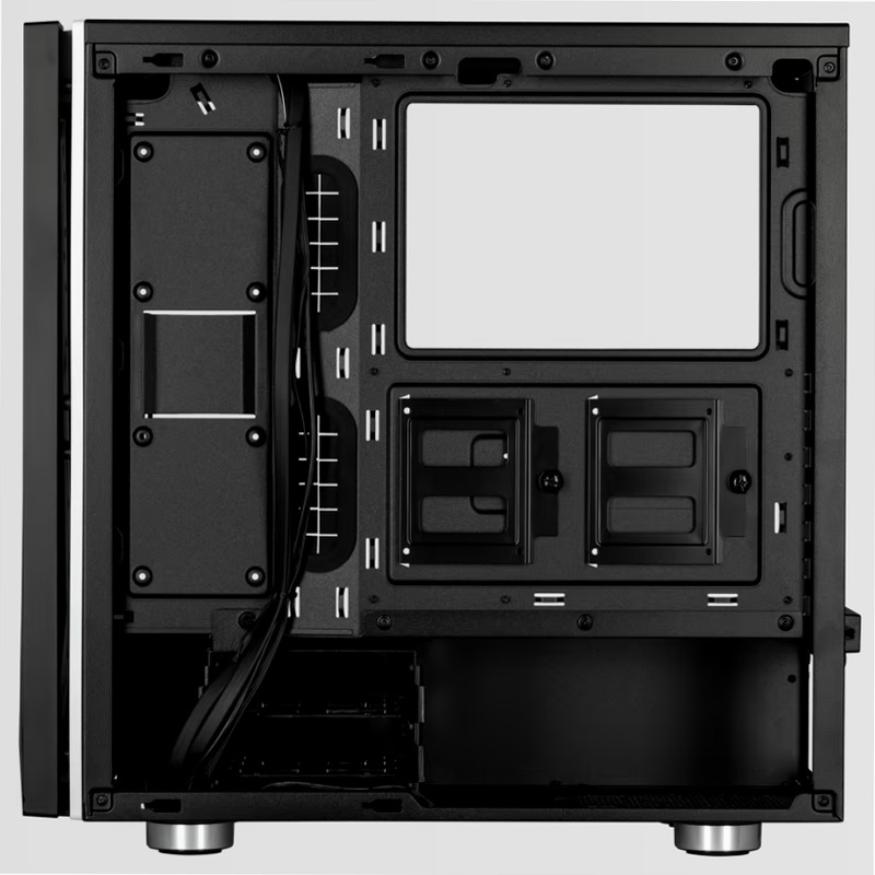 Case Carbide SPEC-06 RGB in vetro temperato — Nero