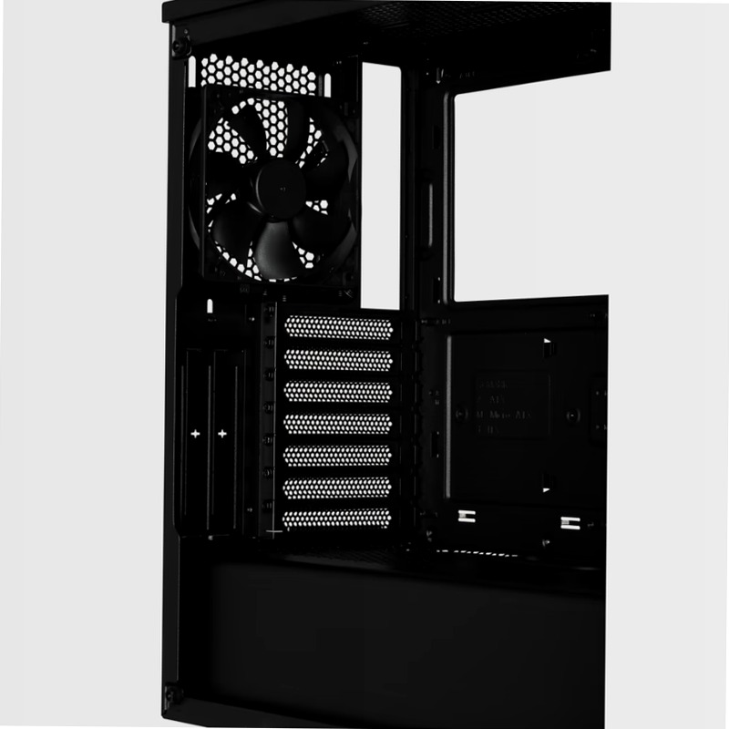 Case Carbide SPEC-06 RGB in vetro temperato — Nero
