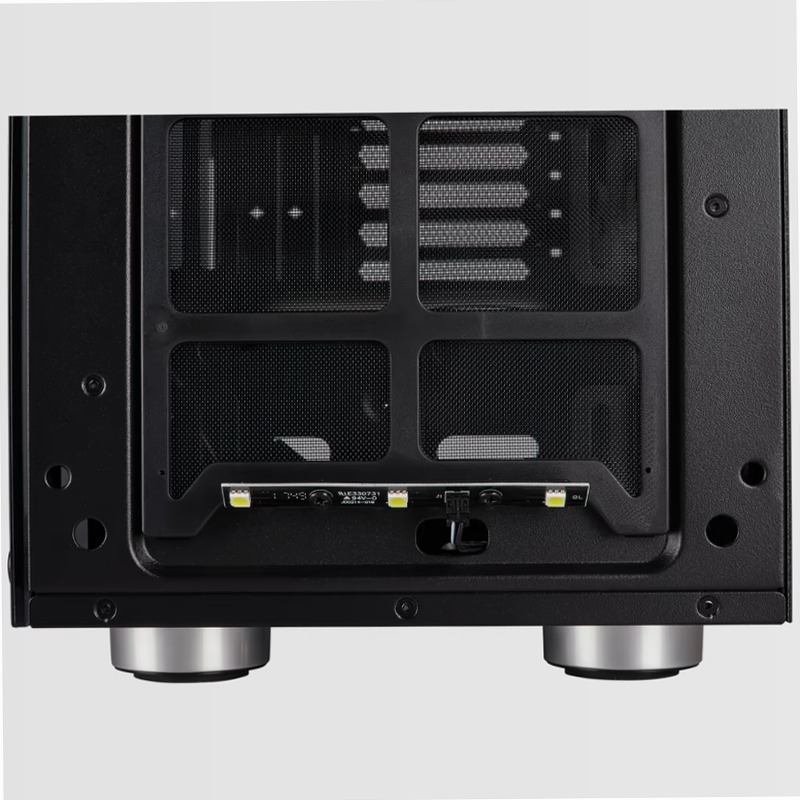 Case Carbide SPEC-06 RGB in vetro temperato — Nero