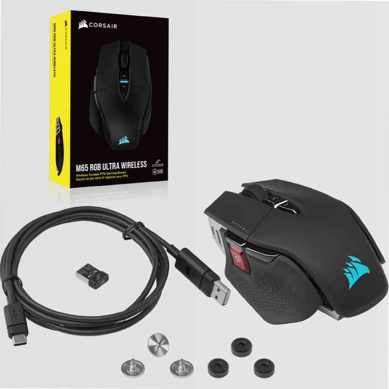 M65 RGB ULTRA WIRELESS - Mouse Gaming FPS Regolabile