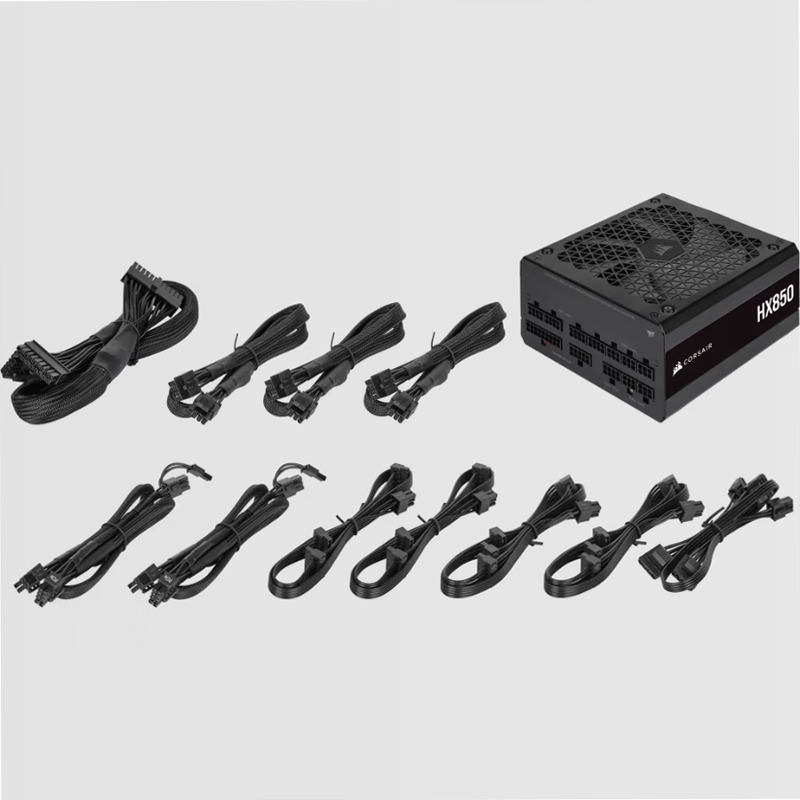 Alimentatore ATX HX850 interamente modulare