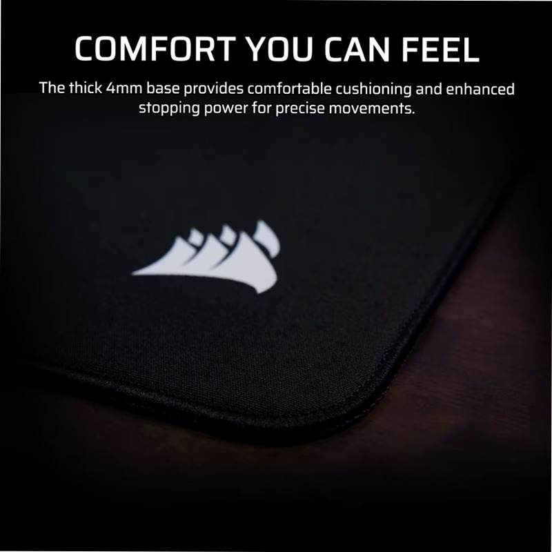 Mouse pad MM PRO Control Large - Nero Tessuto