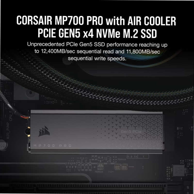 SSD M.2 NVMe 2.0 PCIe Gen5 x4 MP700 PRO da 1 TB