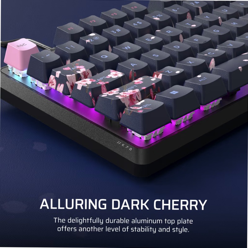 Tastiera Gaming K70 Core SE RGB - Dark Cherry Blossom Meccanica