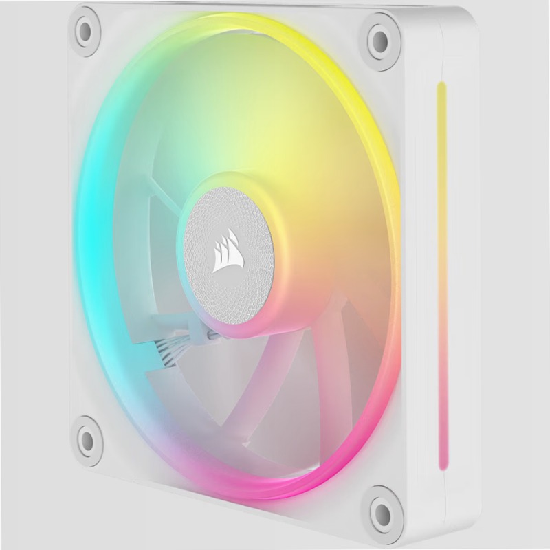 Espansione ventola PWM iCUE LINK LX120 RGB - Bianco 120mm LED