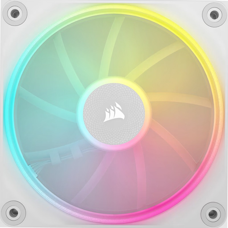 Espansione ventola PWM iCUE LINK LX120 RGB - Bianco 120mm LED