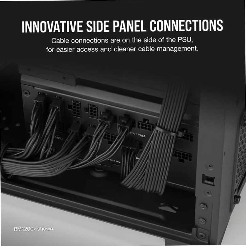 Alimentatore ATX RM750x SHIFT interamente modulare 80 PLUS Gold (EU)