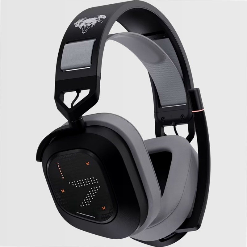 Cuffia gaming premium HS80 RGB WIRELESS con audio spaziale - Call of Duty: Black Ops 7 Edition