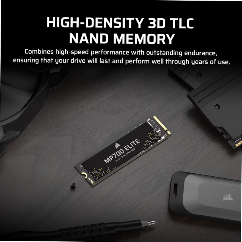 Unità SDD MP700 ELITE PCIe 5.0 x4 NVMe M.2 da 2 TB
