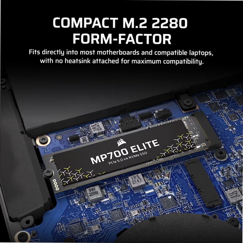 Unità SDD MP700 ELITE PCIe 5.0 x4 NVMe M.2 da 2 TB
