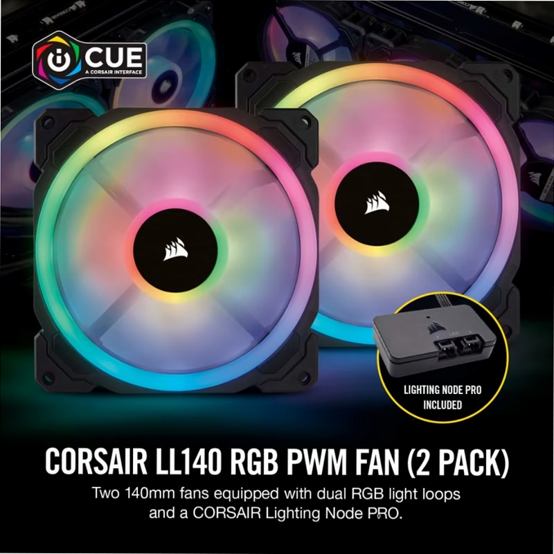 Ventola LL140 RGB Dual Light Loop 140mm LED