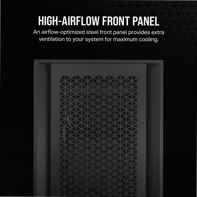 Case PC ATX mid-tower 5000D CORE AIRFLOW - Nero