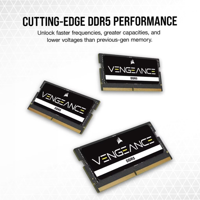VENGEANCE DDR5 SODIMM da 96 GB (2 x 48 GB) DDR5 4800 MT/s CL40