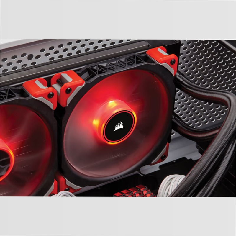 Ventola ML140 PRO da 140 mm PWM con LED rosso 140mm