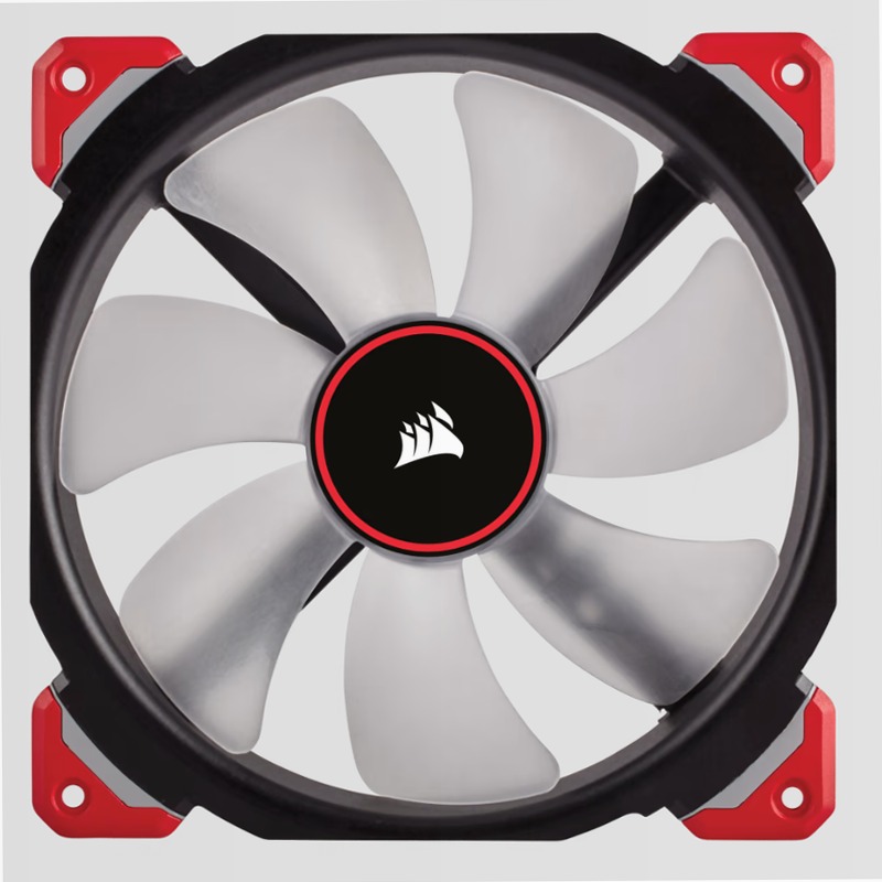 Ventola ML140 PRO da 140 mm PWM con LED rosso 140mm