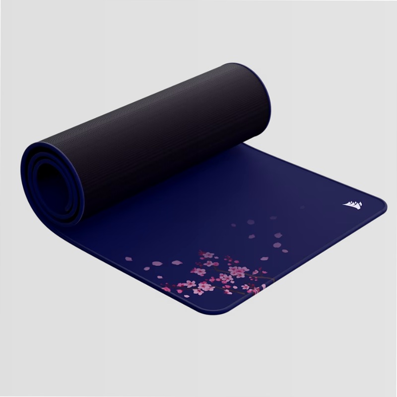 Mouse pad gaming in tessuto anti-sfilacciamento MM300 - Formato esteso - Dark Cherry