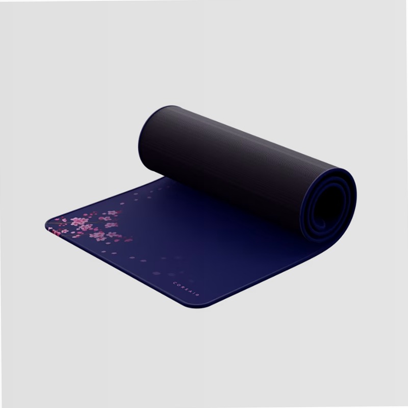 Mouse pad gaming in tessuto anti-sfilacciamento MM300 - Formato esteso - Dark Cherry